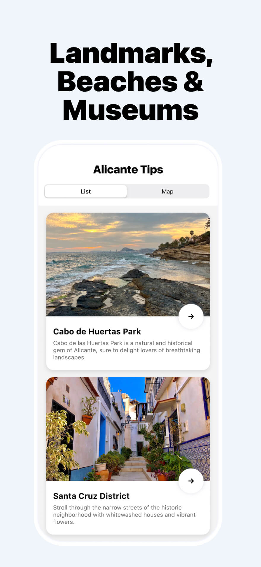 Alicante Tips screen