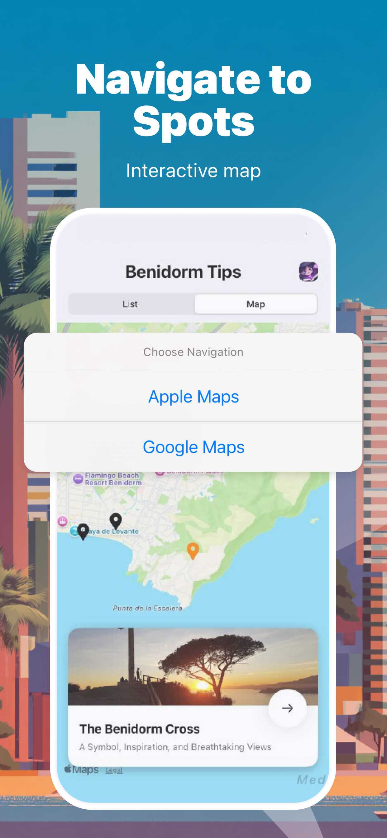 Benidorm Tips screen